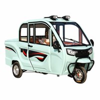 Tricycle Électrique Cabine Fermée 3 Roues 1000W 60V58A Autonomie 30-40km Camionnette Fermée Couleurs Personnalisées Vente Directe Usine