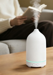 Difusor de aroma cerámico transfronterizo, humidificador para el hogar, dormitorio, hotel, pulverizador de aceites esenciales - Product Image 5