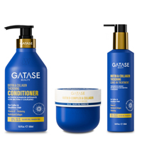 Huile de traitement capillaire au collagène et à la biotine OEM, stoppe la chute des cheveux, stimule la croissance, répare les cheveux abîmés, produits de soin des cheveux
