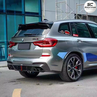 Diffuseur arrière en fibre de carbone M Style X3 G01 pour BMW X3 G01 2019-2022