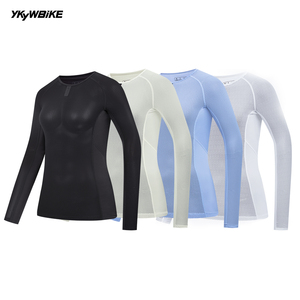 <span class=keywords><strong>Camiseta</strong></span> <span class=keywords><strong>Interior</strong></span> de <span class=keywords><strong>Ciclismo</strong></span> para <span class=keywords><strong>Mujer</strong></span> YKYWBIKE, Manga Larga, Secado Rápido, Transpirable, <span class=keywords><strong>Camiseta</strong></span> <span class=keywords><strong>Interior</strong></span> Completa para Bicicleta de Carretera - Product Image 1