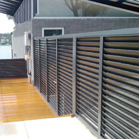 Sistem Pagar Aluminium Horizontal Profesional untuk Pengembangan Komersial dengan Manufaktur Bersertifikasi ISO