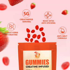 Gomitas de Creatina de Marca Privada OEM para Adultos, Apoyo a la Función Muscular, Ayuda a la Energía y Resistencia, Suplemento Deportivo en Gomitas - Product Image 2