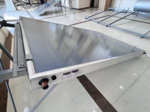 <span class=keywords><strong>Chauffe</strong></span>-<span class=keywords><strong>eau</strong></span> <span class=keywords><strong>solaire</strong></span> à panneaux plats pressurisé en acier inoxydable électrique 200L 300L pour la production technologique en extérieur Nouveau - Product Image 6