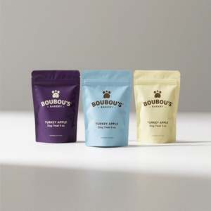 Sac d'emballage personnalisé en feuille d'aluminium mate à impression complète Pochette zip-lock debout de qualité alimentaire avec sac en plastique zip-lock - Product Image 4