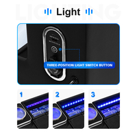 Boîte de rangement pour accoudoir montée sur la console centrale pour Suzuki Solio, pièces intérieures de voiture, accessoires automobiles, compartiment de rangement