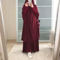 Niqab Djellaba Burka Ramadan Baju Doa Muslim Wanita Jilbab Jilbab Jilbab Jilbab Khimar Gamis Abaya Pakaian Islam