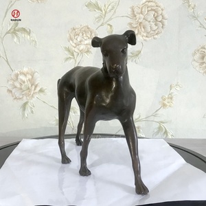 Customized Metal Craft Animal Figurines Small Bronze <strong>Rhino</strong> Sculptures Brass <strong>Rhino</strong> <strong>Statues</strong> for Table Decoration - Product Image 4