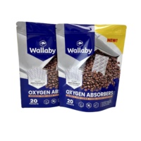 Aluminium imprimé sur mesure de qualité alimentaire à faible quantité minimale de commande intérieur pochette refermable à fermeture éclair anti-odeur pour l'emballage des aliments
