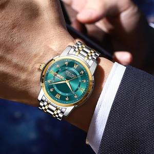 Reloj de Cuarzo para Hombre con Logotipo Personalizado Drioshipping, Reloj de Moda con Fecha Automática, Manecillas Luminosas y Visualización del Día de la Semana - Product Image 2