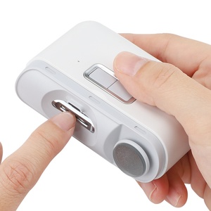 Coupe-ongles électrique silencieux et sûr pour bébé, polisseur rechargeable, outil de soin des ongles pour nourrissons et tout-petits - Product Image 1