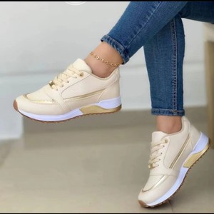 Nouvelles Baskets Basses Plates de Loisirs pour Femmes, Grande Taille, Style Tennis, Nouveau Design, En Stock - Product Image 2