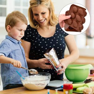 Customized Easter Chocolate Molds Wholesale <b>Silicone</b> Molds with Easter Egg Shape for Making Small Chocolate - Product Image 4