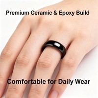 Bague de paiement NFC à design personnalisé, programmable et étanche, bague intelligente de paiement NFC de haute technologie