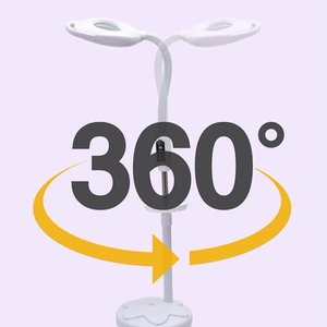 Lámpara <span class=keywords><strong>de</strong></span> Pie con Luz LED Fría para Salón <span class=keywords><strong>de</strong></span> Belleza, con Ruedas, Regulable, con Lupa, para Uñas y Belleza - Product Image 2
