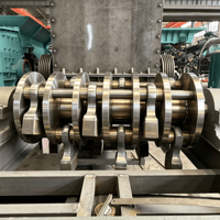 Concasseur à percussion 800x800 à faible production de poussière pour agrégats de carrière et déchets de construction 50-80t/h 55-75kw Alimentation 450mm