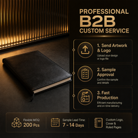 Carnet de luxe personnalisé, agenda, journal, planificateur avec logo sur mesure, impression personnalisable, fabricant