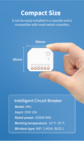 Interrupteurs muraux pour maisons intelligentes sans ligne médiane, Alexa, Google Home Automation