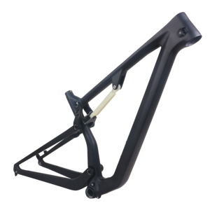 Cadre de vélo de montagne SUNREMO en carbone, cadre de vélo XC, cadre de <span class=keywords><strong>trial</strong></span> cross-country, cadre 29 Boost, débattement de 120 mm - Product Image 3