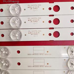 NO.8128 Bande LED d'origine neuve Skyworth 43E3 5800-W43005-RP00/LP00 05-1A106A-03A pour rétroéclairage TV - Product Image 3