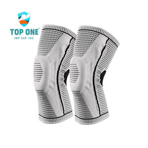 Top One Réglable Gym Sports Compression Genouillère Wrap Flexible Genou Manchon pour Soulagement de la Douleur et Protection avec Sangle - Product Image 3