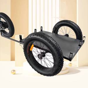 Factory Direct 2-wheel Fat Tire Camper <strong>Trailer</strong> Travel Bicycle Camping Large Capacity <strong>Trailer</strong> - Product Image 4