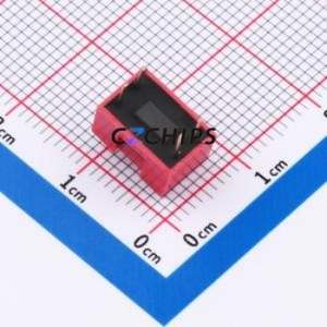 DS-02R DIP Switch Through hole Component (THT)-4P,6.6x9.9mm Switch Flat Toggle, Raised Type Single Pole Single Throw 2 PC Pin - Product Image 2