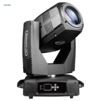 Projecteur mobile à faisceau spot 350W, 13 couleurs, 14 gobos, DMX512, zoom et mise au point, éclairage de scène pour concert, mariage, discothèque, événement