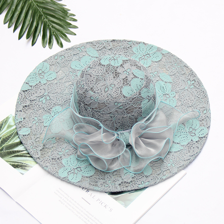 Z&X Cappello da donna Kentucky Derby Church Organza Fascinator Wedding