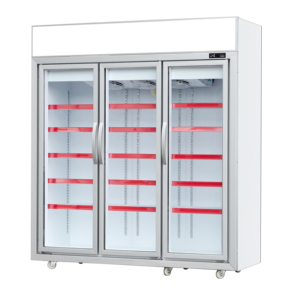 Trois portes en verre avec unité d'affichage de congélation Réfrigérateurs Réfrigérateur <span class=keywords><strong>Congélateur</strong></span> - Product Image 4