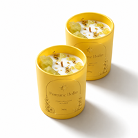Lilin Aroma Silinder Mewah Tanpa Asap, Promo Spesial untuk Pernikahan, Pesta Ulang Tahun, Lilin Bunga Kering