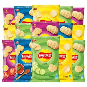 Hot selling High Quality Exotic Snacks Classic 70g Lay Chips Mixed Flavor Classic Potato Chips Snacks Potato Chips