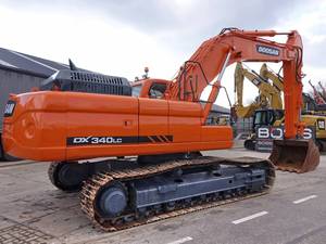 รถขุดตีนตะขาบ DX340LC มือสองจากเกาหลี ใช้ระบบไฮดรอลิก เหมาะสำหรับงานก่อสร้าง งานเหมือง และงานในเหมืองหิน - Product Image 4
