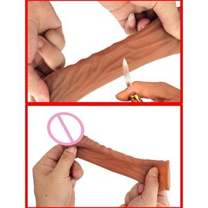 Amazon Hot Sale Riesige Dildo stimulation Fernbedienung Realistischer Dildo Untuk Pria Sexspielzeug für Frauen - Product Image 3
