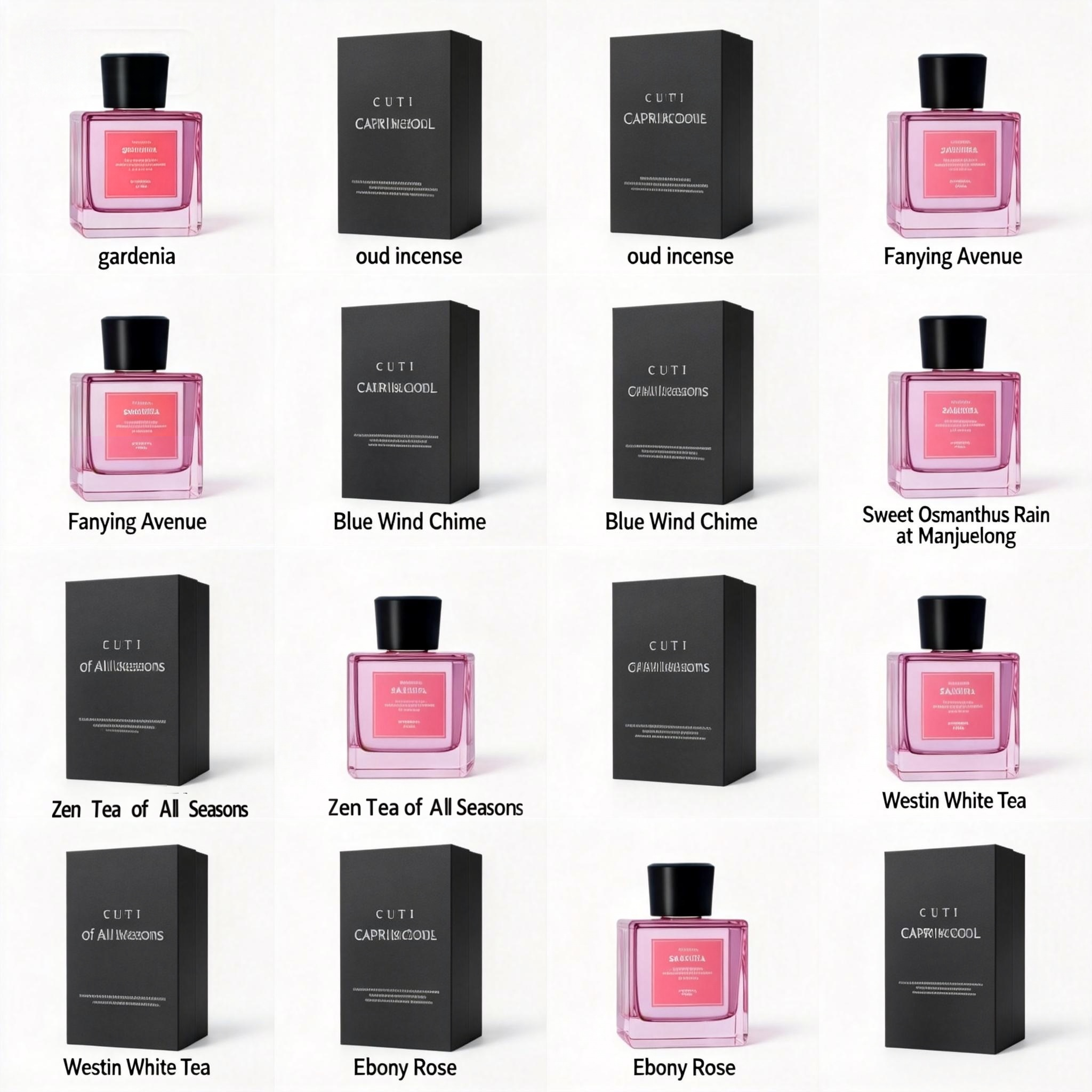 Parfum fruité aux notes fruitées mélangées.