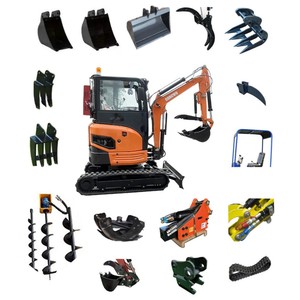 Epa Ce Approved 2.6 Ton Mini Excavator Competitive Prices Hydraulic Digger <b>Machine</b> for Sale Engine Motor Pump Core - Product Image 1