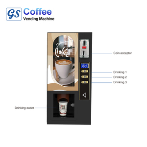 Hoàn toàn tự động công cộng thương mại Máy pha cà phê ngay lập tức Cà Phê Máy bán hàng tự động với cơ sở tủ - Product Image 2