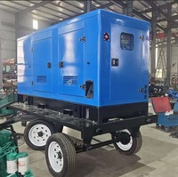 Groupe électrogène de soudage MIG MMA 50/60HZ Triphasé Weichai 100Kw Diesel 4 postes 500A 1000A