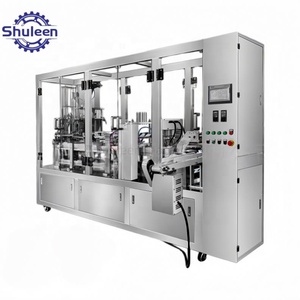Machine de remplissage et de scellage automatique de capsules de café <span class=keywords><strong>Nespresso</strong></span> avec couvercle à pression, machine de remplissage numérique de liquides pour gobelets en plastique - Product Image 1