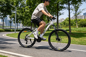 Bicicleta de Montaña Ligera de Aluminio |   24 velocidades <span class=keywords><strong>Shimano</strong></span>/L-Twoo, frenos hidráulicos, horquilla con bloqueo - Product Image 3