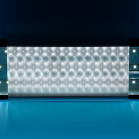 Feuille diffuseur prismatique optique LED UGR en polycarbonate transparent gaufré à vendre