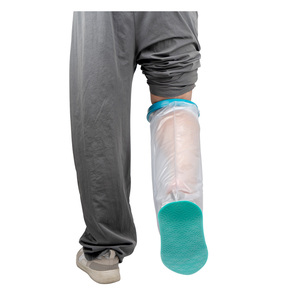 Antiscivolo impermeabile bendaggio Cast protettore adulto gamba corta con suola antiscivolo per doccia FS-2103A riutilizzabile - Product Image 1