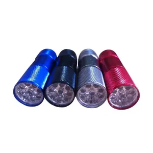 Lampe led uv Portable Rechargeable, blanche, rouge, bleue, noire, dorée, 395nm, 385nm, 365nm, torche Led uv