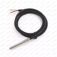 Tube plat étanche 6x30mm 10M petit Sonoff DHT11 capteur de température pobe DS18B20