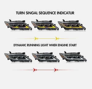 Nuelead Nuevo Conjunto de Dos Faros Delanteros Duraderos de Alta Visibilidad de 12V para el Lado del Conductor 2010-2011, 6000LM 4000K - Product Image 6