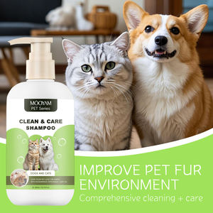 Shampooing pour animaux de compagnie MOOYAM écologique biologique de haute qualité 300ML pour chiens et chats soins bain et beauté - Product Image 6