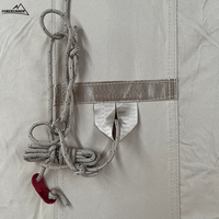 Tente de camping gonflable de luxe LT-12 quatre saisons, imperméable, en tissu Oxford, 12 places, une chambre, un salon, montage rapide et automatique