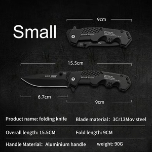 High-grade 3cr13 caça canivete dobrável caça minúsculas facas faca dobrável - Product Image 5