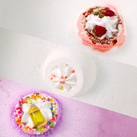 Ensemble de cadeaux pour femmes, bulles organiques naturelles pour enfants, fleurs de luxe, bombe de bain meuble, vente en gros,