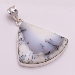 Pierre de lune arc-en-ciel naturelle pierre précieuse pendentif en argent sterling 925, exportateur de bijoux en argent sterling 925 fin, bijoux en argent personnalisés - Product Image 2